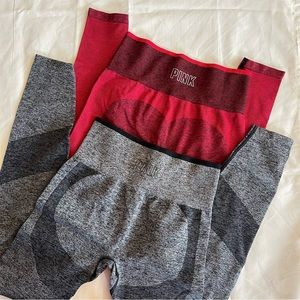 VS PINK LEGGINS ( 2 pairs )